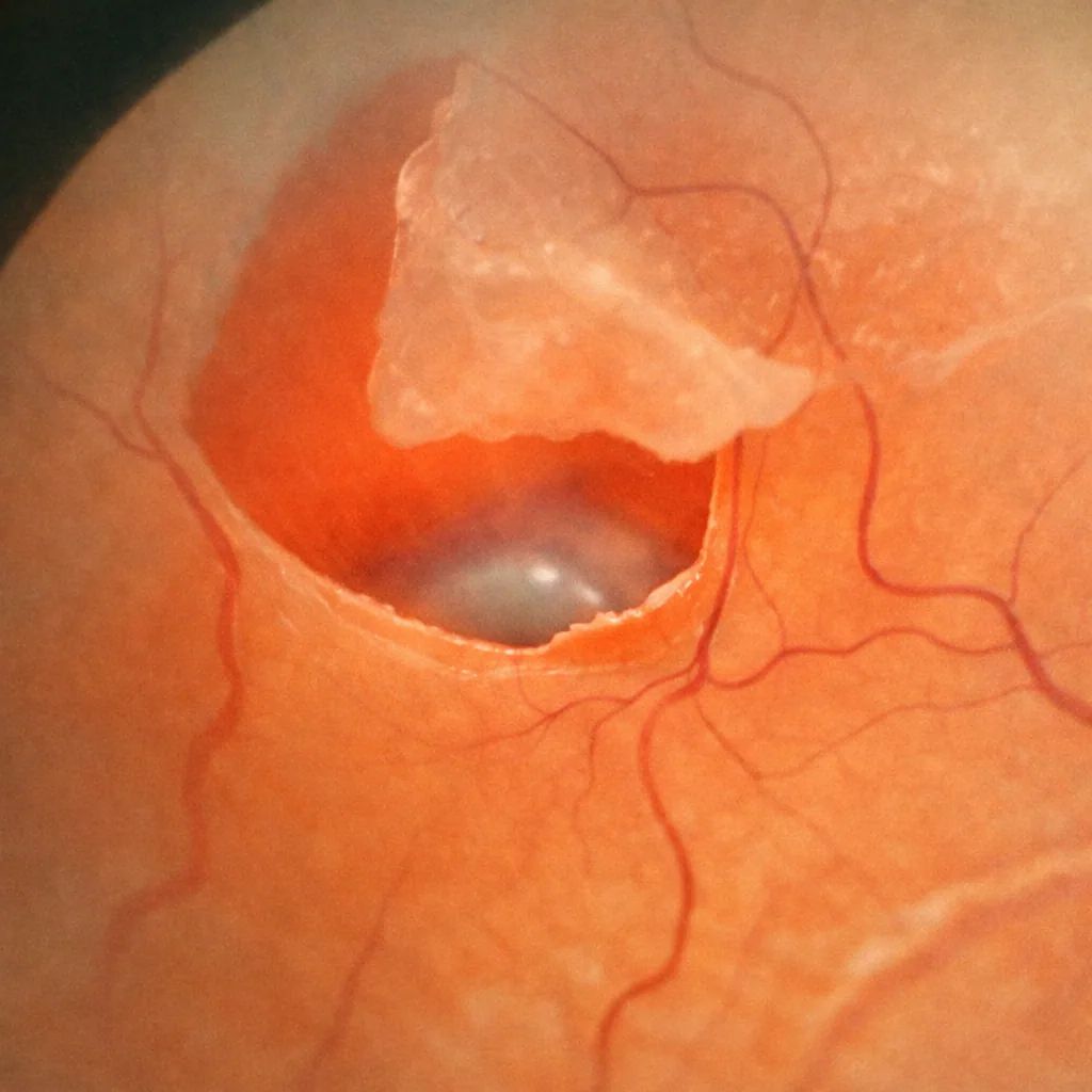 Néovaisseau de la myopie forte - traitement anti-VEGF