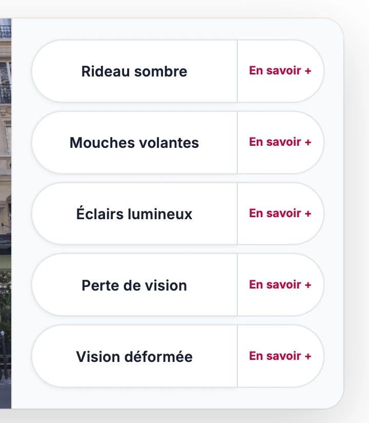 Urgence Rétine Paris